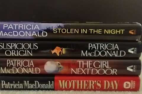 Set of 5 books by National Best selling author Patricia MacDonald