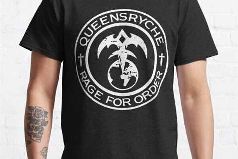 Best Selling - Queensryche Rage For Order Album Classic Classic T-Shirt