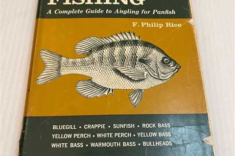 VINTAGE 1964 1st ED OUTDOOR LIFE AMERICA'S FAVORITE FISHING PANFISH RICE BOOK