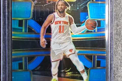 2023-24 Panini Select Jalen Brunson Blue /299