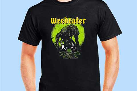 New Best Selling weedeater Graphic Logo Mens Black T-Shirt Size S 5XL