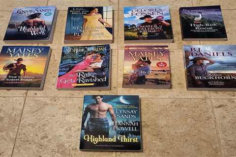 Best Selling Authors 10 Novels in 9 Paperback Books Romance Suspense