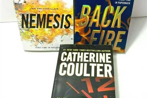 Catherine Coulter  NY Times Best Selling Author  Lot of 3 Books