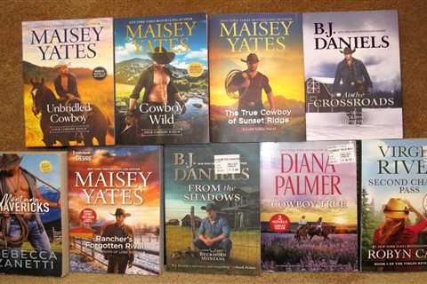 Lot of 9 Western Romance books B.J. Daniels Maisey Yates Robyn Carr Cowboy Novel