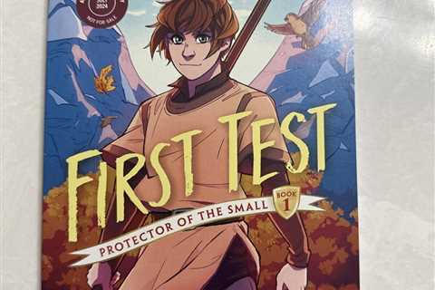 First Test Graphic Novel By Tamora Pierce, Advance Readers Edition