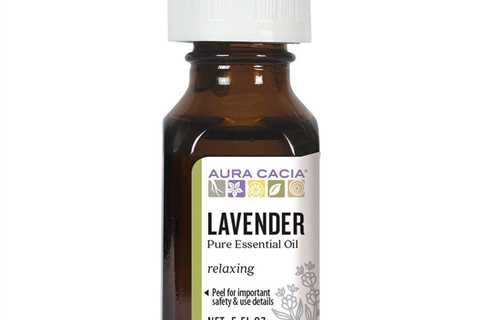 Aura Cacia Lavender Essential Oil 0.5 oz Oil