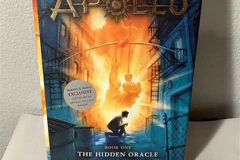 Rick Riordan Best Selling Author The Trial Of Apollo, Hardcover, Book One