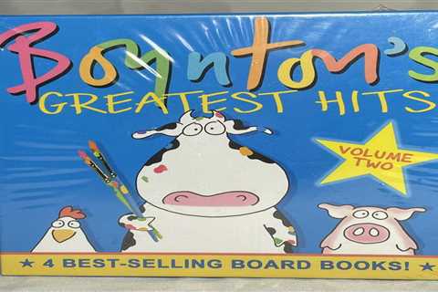 New In Box, Boynton’s Greatest Hits Volume Two.  4 Best-Selling Board Books!