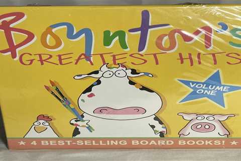 New, Boynton’s Greatest Hits, Volume One. 4 Best-Selling Board Books.  I