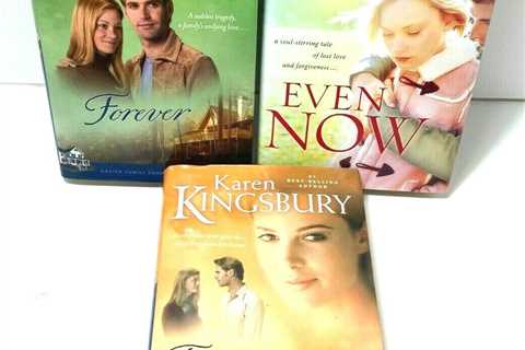 Karen Kingsbury  #1 Best Selling Author  Faith Based  Lot of 3