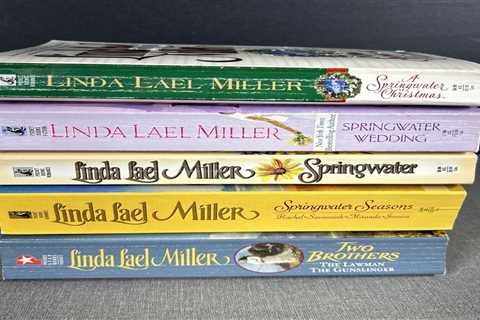 Linda Lael Miller Springwater Series Complete Lot 5 Paperback Books Two Brothers