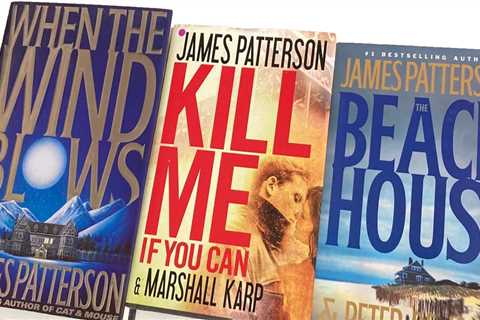 James Patterson #1 Best Selling Author  Murder Mystery  Lot of 3 Hardcover Books