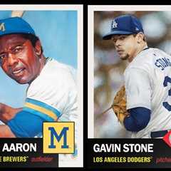 2024 Topps MLB® Living Set® # 755 & 756 HANK AARON - GAVIN STONE Pre-Sell