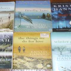 KRISTIN HANNAH lot of 6 Best Selling Novels: Romance, Family, Drama *FreeShip