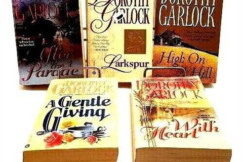 Dorothy Garlock Historical Romance Best Selling Author Lot of 5 Books