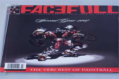 Priced To Sell Facefull Paintball Print Magazine March 2007 #46 Best of Paintbal