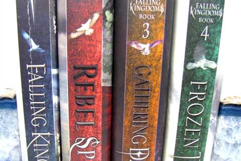 Falling Kingdoms Books 1- 4 by Morgan Rhodes Rebel Spring Froze Tides YA Fantasy