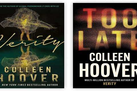 Best Selling Too Late & Verity By Colleen Hoover 2 Book Collection Set PAPERBACK