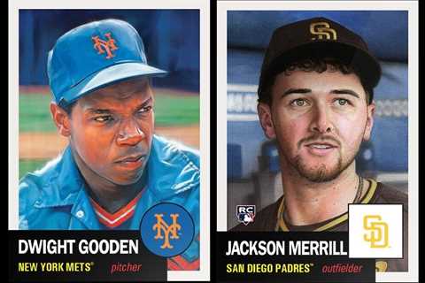 2024 Topps MLB® Living Set® # 753 & 754 JACKSON MERRILL - DWIGHT GOODEN Pre-Sell