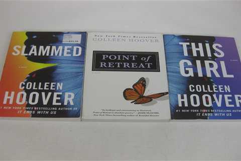 Colleen Hoover Lot All 3 Slammed Paperbacks Slammed Point of Retreat This Girl