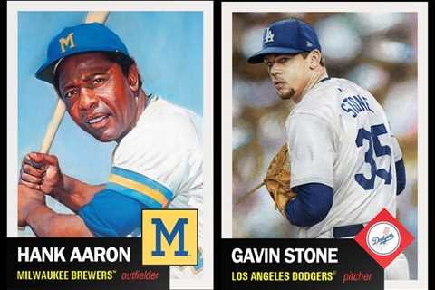 2024 Topps MLB® Living Set® # 755 & 756 HANK AARON - GAVIN STONE Pre-Sell