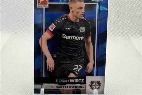 FLORIAN WIRTZ RC SAPPHIRE — 2020-21 Topps Chrome Bundesliga #64 Germany MINT+