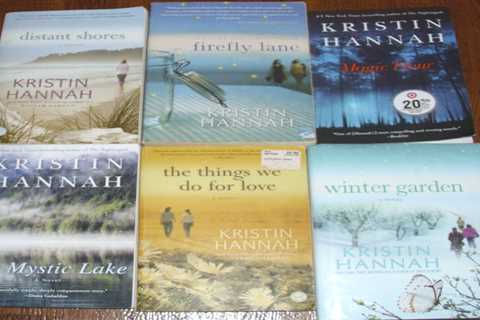 KRISTIN HANNAH lot of 6 Best Selling Novels: Romance, Family, Drama *FreeShip