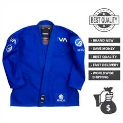 Best Selling Shoyoroll RVCA BJJ Gi  New Blue Jiu Jitsu Suit Batch# 60 With Bag