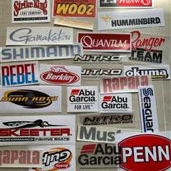 Fishing Decals wholesale  lot of (27) stickers,best selling stickers