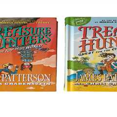 Lot of two Treasure Hunters YA Books by James Patterson New HC