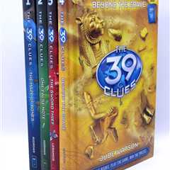 The 39 Clues Books 1-4 Scholastic Hardcover Chapter Book Set Children's AR lot