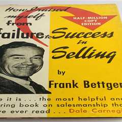 How I Went From Failure To Success In Selling Frank Better HCDJ U NEED THIS BOOK