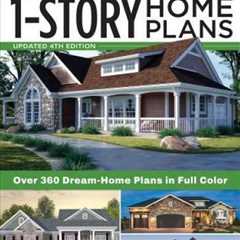 Best-Selling 1-Story Home Plans, Updated 4th Edition: Over 360 Dream-Home - GOOD