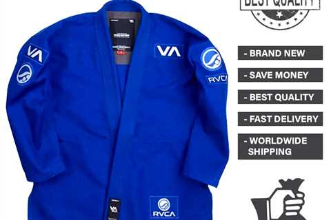 Best Selling Shoyoroll RVCA BJJ Gi  New Blue Jiu Jitsu Suit Batch# 60 With Bag