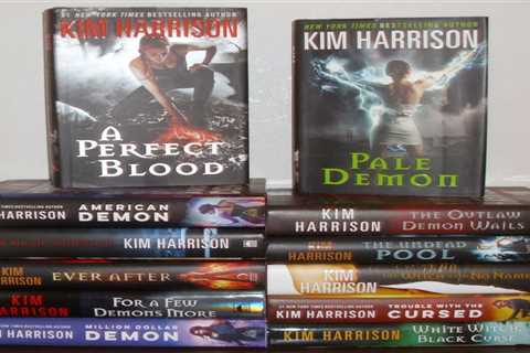 KIM HARRISON Rachel Morgan 'Hollows' lot 12 HC Fantasy Series most are 1st Ed