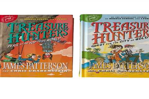 Lot of two Treasure Hunters YA Books by James Patterson New HC