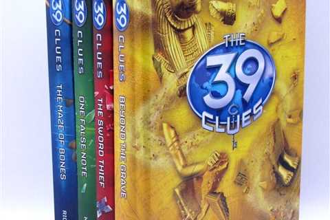 The 39 Clues Books 1-4 Scholastic Hardcover Chapter Book Set Children's AR lot