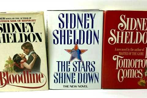 Sidney Sheldon  Best Selling Author  Lot of 3 Books