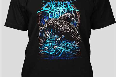 Best Selling Chelsea Grin Art Classic Mens Black T-Shirt Size S - 5XL