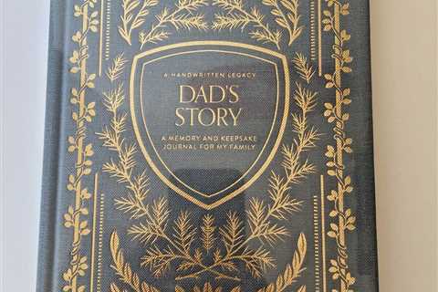 Dad's Story: A Memory and Keepsake Journal for My Family Hardcover 2022 Herold