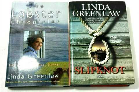 Linda Greenlaw  Best Selling Author  Lot of 2 Hardcover Books