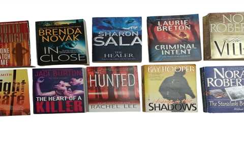 Lot of 10 Modern Romance Mystery Love Suspense Books Random Mix Titles & Authors