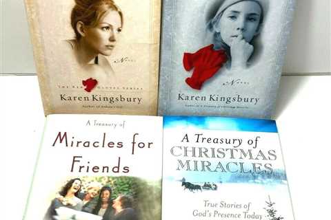 Karen Kingsbury  #1 Best Selling Author  Faith Based  Lot of 4