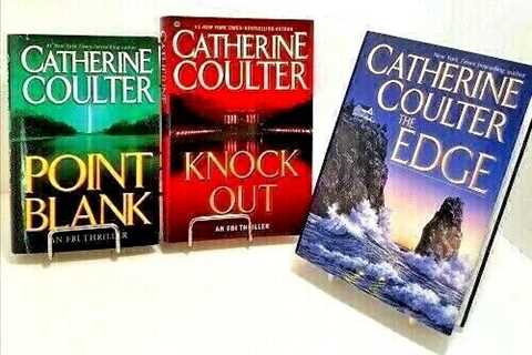 Catherine Coulter FBI Thriller NY Best Selling Author Lot of 3 Books