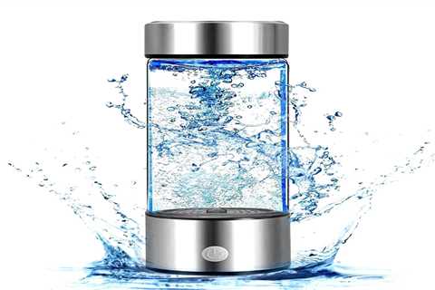 Best Sell Ionizer H2 Rich Cup Filter Glass Portable Hydrogen-Rich Plastic Alkali