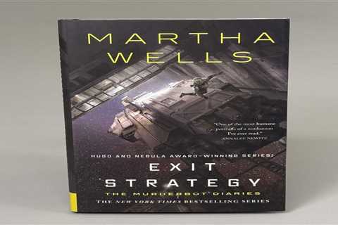 EXIT STRATEGY The Murderbot Diaries by Martha Wells Best Selling Hardcover Book