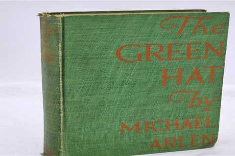 The Green Hat By Michael Arlen Best Selling Novel Early Edition Antiquarian 1924