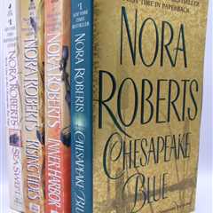 Nora Roberts Chesapeake Bay Saga Complete Set of 4 Books Sea Swept Rising Tides