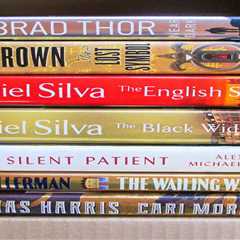 Mystery Thriller Crime Suspense Fiction Book Lot, Best Selling Authors, Silva Th