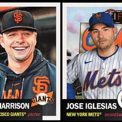 2024 Topps MLB® Living Set® # 777 & 778 JOSE IGLESIAS - KYLE HARRISON Pre-Sell